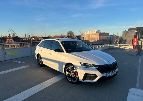 Skoda Octavia cena 149000 przebieg: 79550, rok produkcji 2021 z Gdańsk małe 277